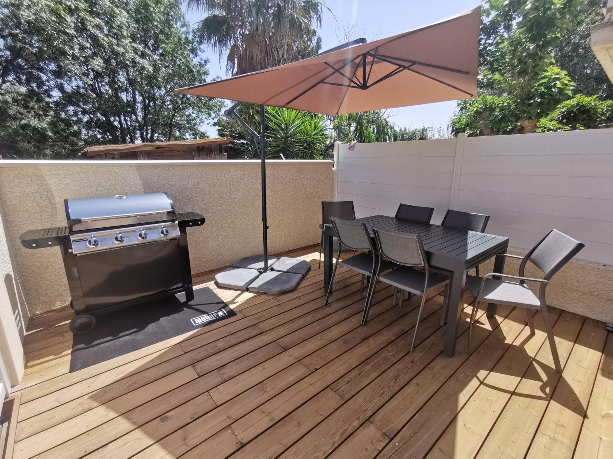 Maison Renovee A Marseillan Plage Kültér fotó